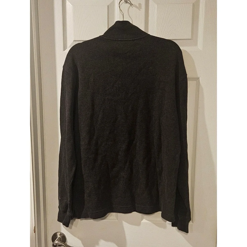 Rodd & Gunn Alton Ave Quarter Zip Pullover Sweatshirt Mens Medium Gray‎ Cotton